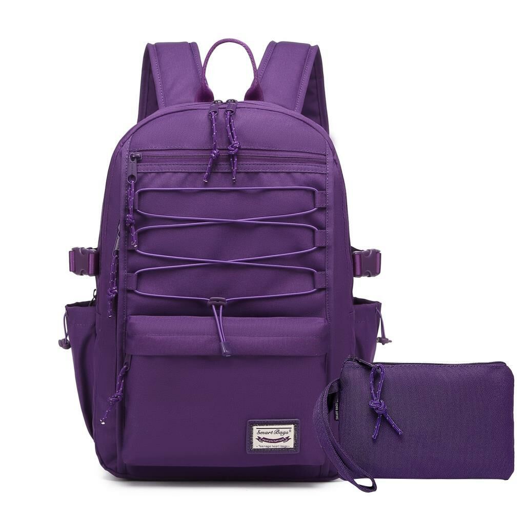 Smart Bags Sırt Çantası Okul Boyu Kalem Kutusu Hediyeli 3156 A.Lila