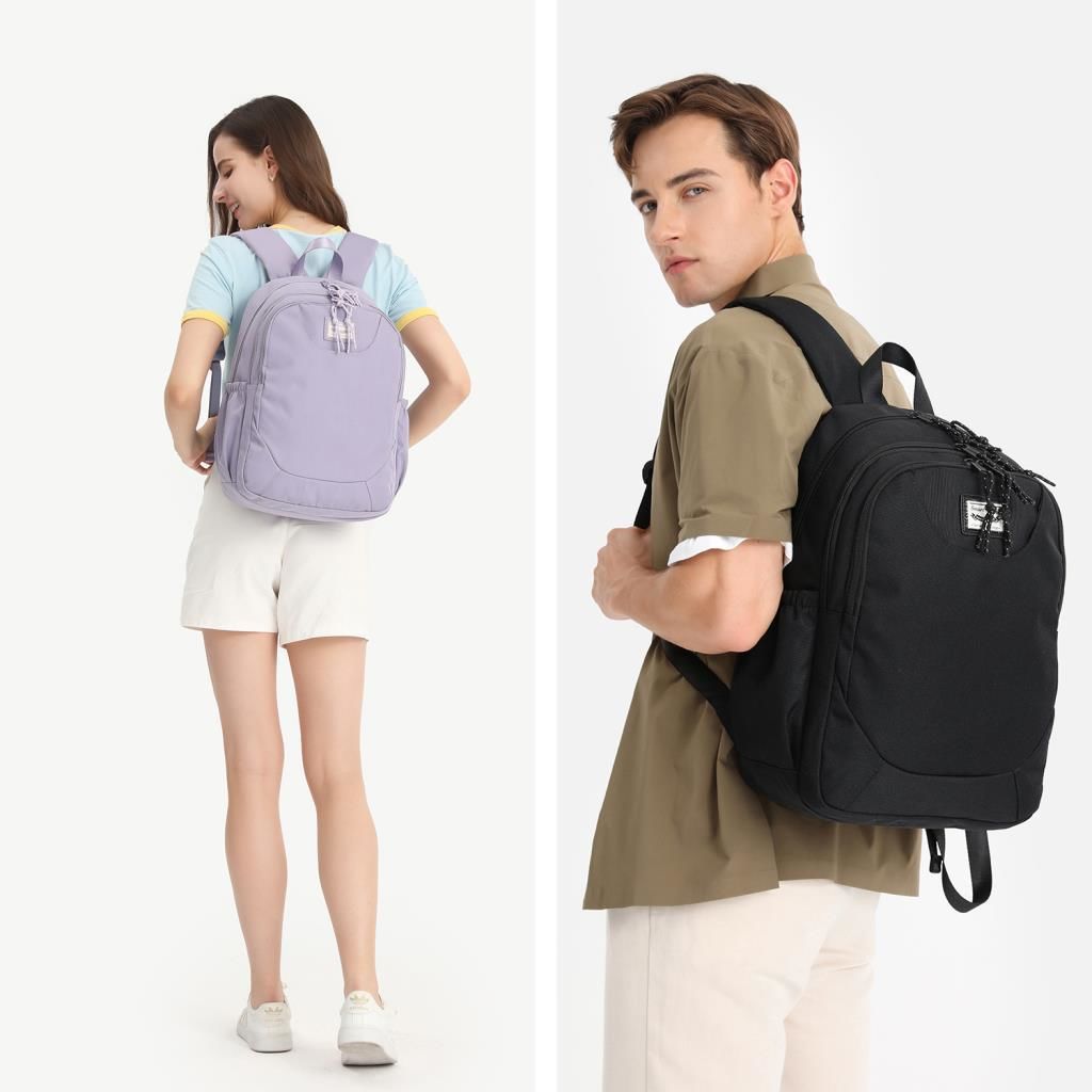 Smart Bags Sırt Çantası Okul Boyu Laptop Gözlü 3199 Hardal