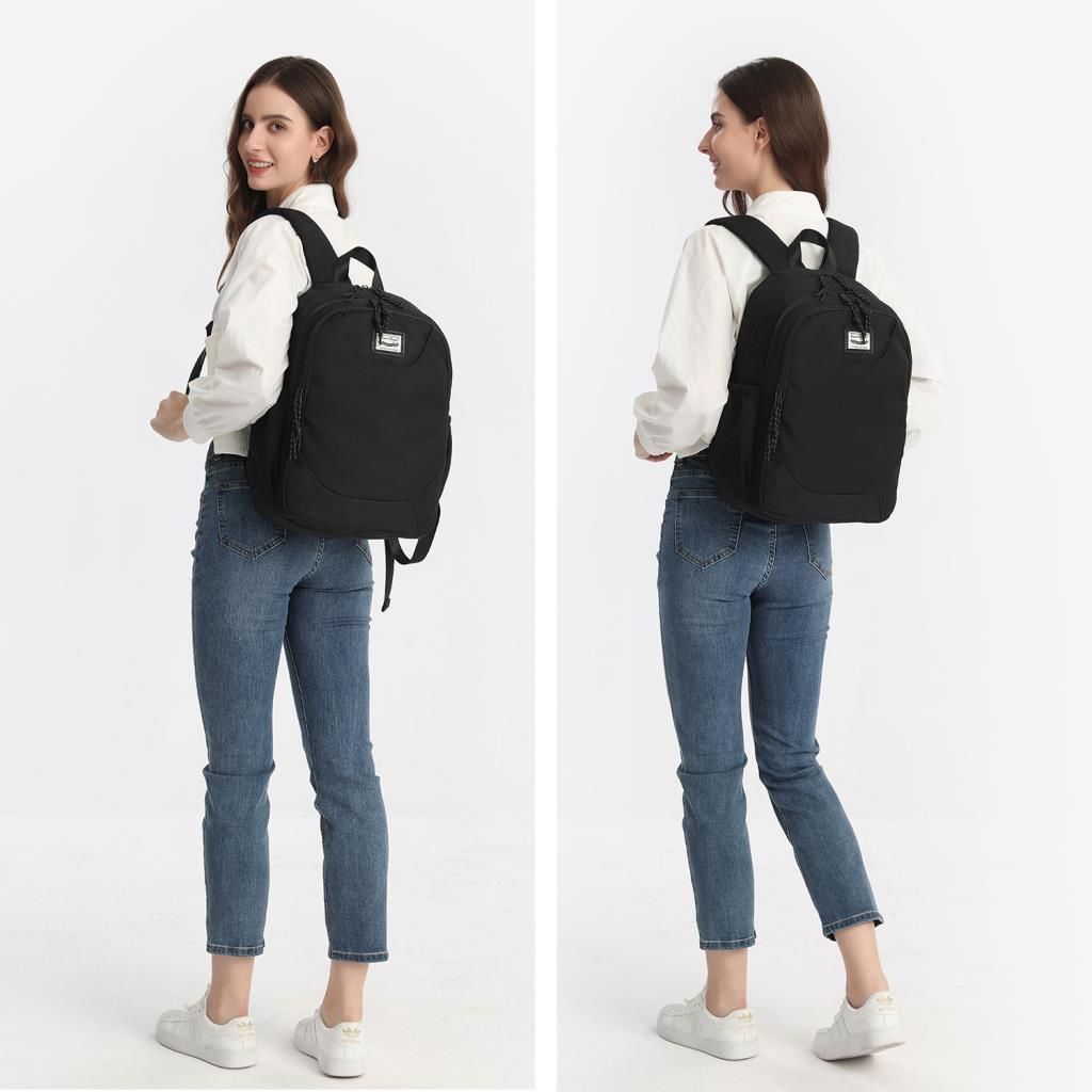 Smart Bags Sırt Çantası Okul Boyu Laptop Gözlü 3199 Hardal