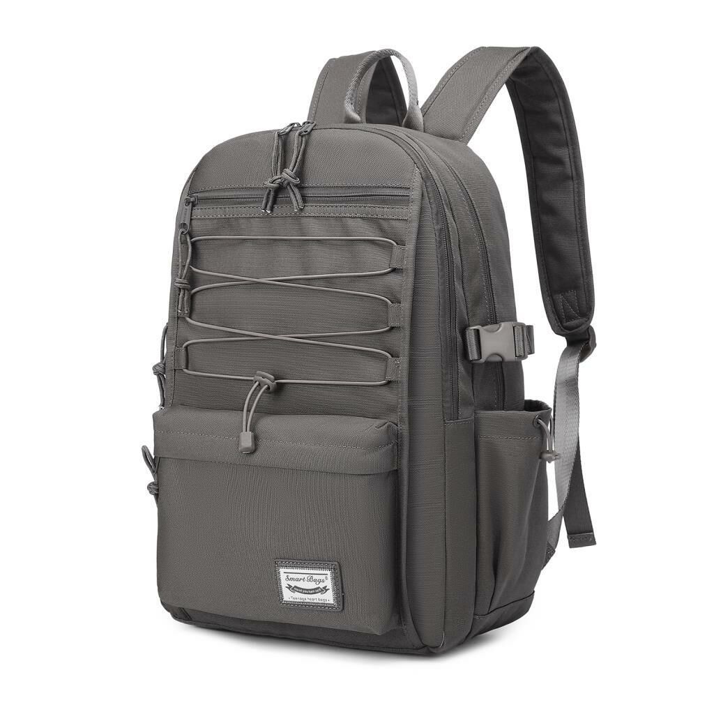 Smart Bags Sırt Çantası Okul Boyu Kalem Kutusu Hediyeli 3156 Koyu Gri