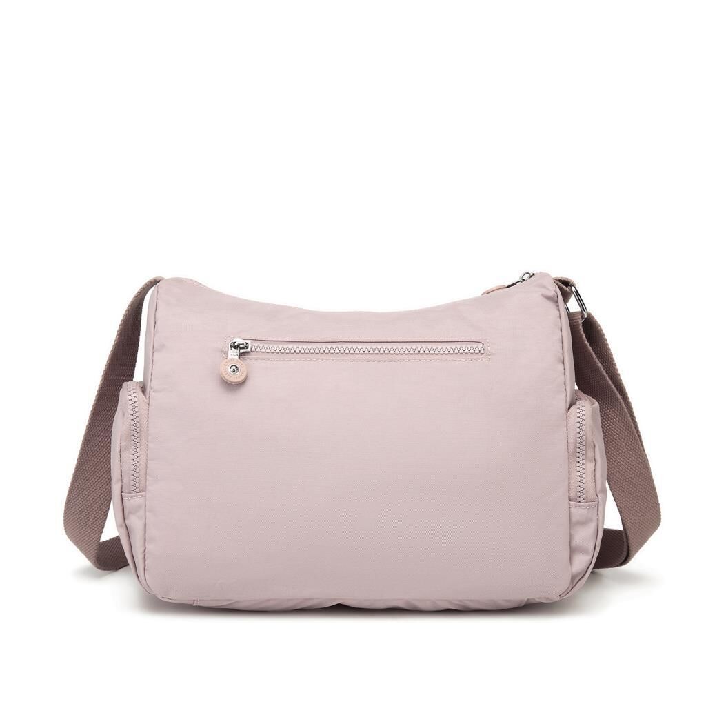 1115 Krinkıl Kumaş Bayan Omuz Çantası Smart Bags Kum