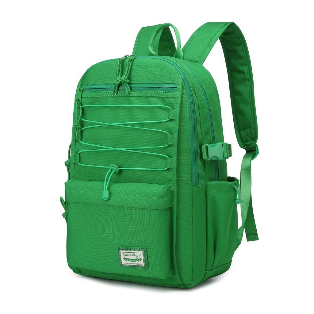 Smart Bags Sırt Çantası Okul Boyu Kalem Kutusu Hediyeli 3156 Yeşil
