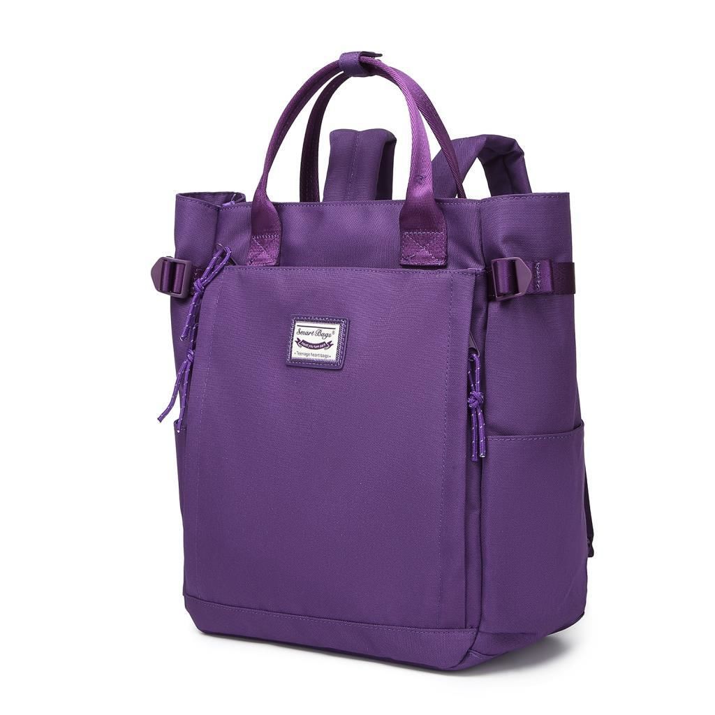 Smart Bags Sırt Çantası Okul Boyu Laptop Gözlü 3194 Mor