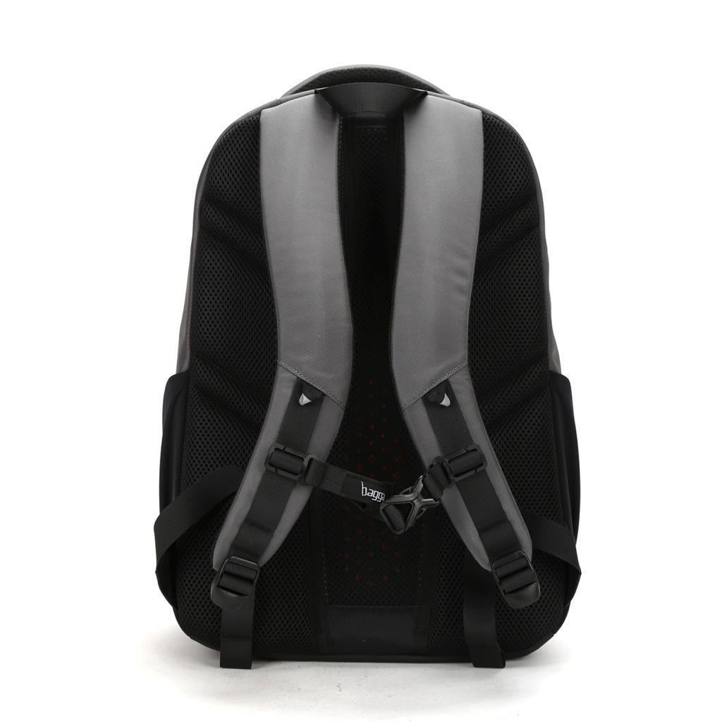 Büyük Boy Seyahat ve Laptop için Sırt Çantası Baggaj S24107 Gri