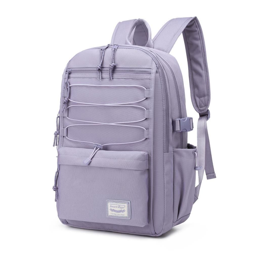 Smart Bags Sırt Çantası Okul Boyu Kalem Kutusu Hediyeli 3156 Eflatun
