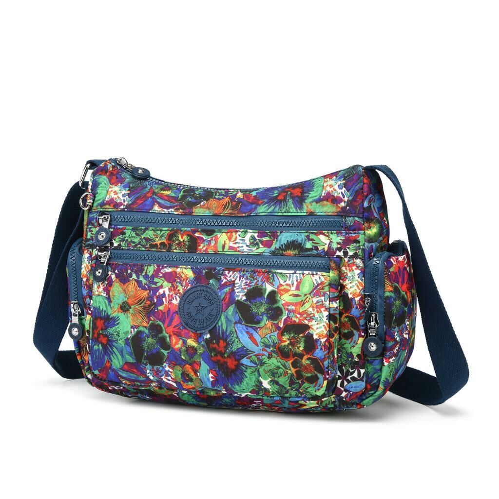 1115 Krinkıl Kumaş Bayan Omuz Çantası Smart Bags Petunia