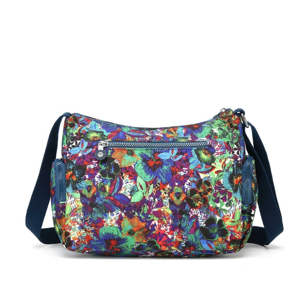 1115 Krinkıl Kumaş Bayan Omuz Çantası Smart Bags Petunia