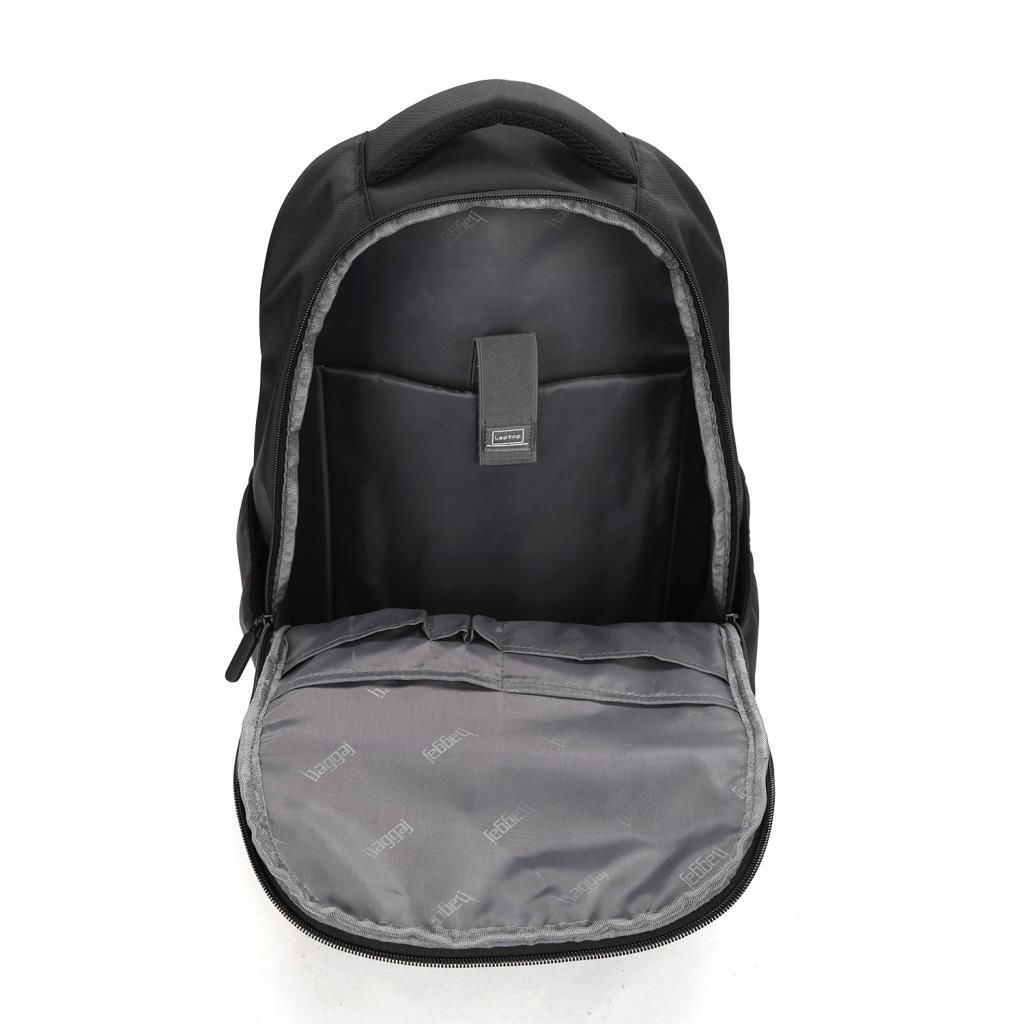 Büyük Boy Seyahat ve Laptop için Sırt Çantası Baggaj S24107 Siyah