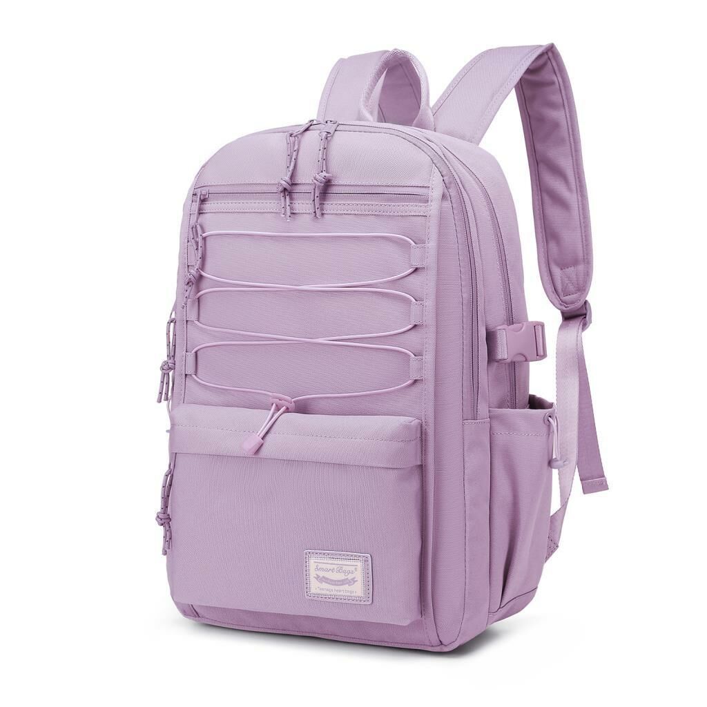 Smart Bags Sırt Çantası Okul Boyu Kalem Kutusu Hediyeli 3156 Lila