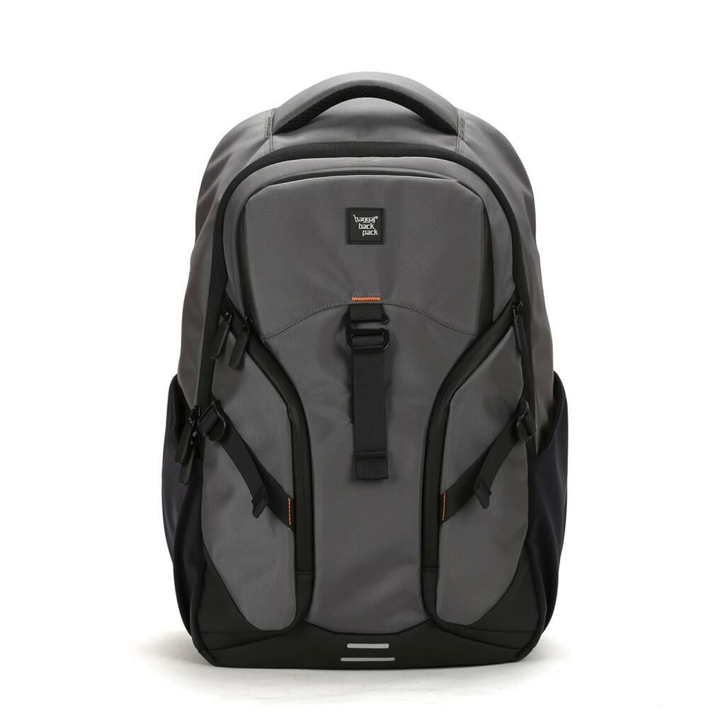 Büyük Boy Seyahat ve Laptop için Sırt Çantası Baggaj S24107 Gri