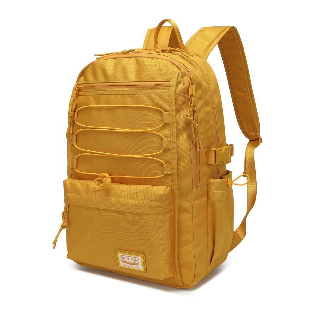 Smart Bags Sırt Çantası Okul Boyu Kalem Kutusu Hediyeli 3156 Hardal