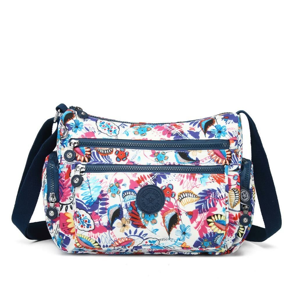 1115 Krinkıl Kumaş Bayan Omuz Çantası Smart Bags Selva