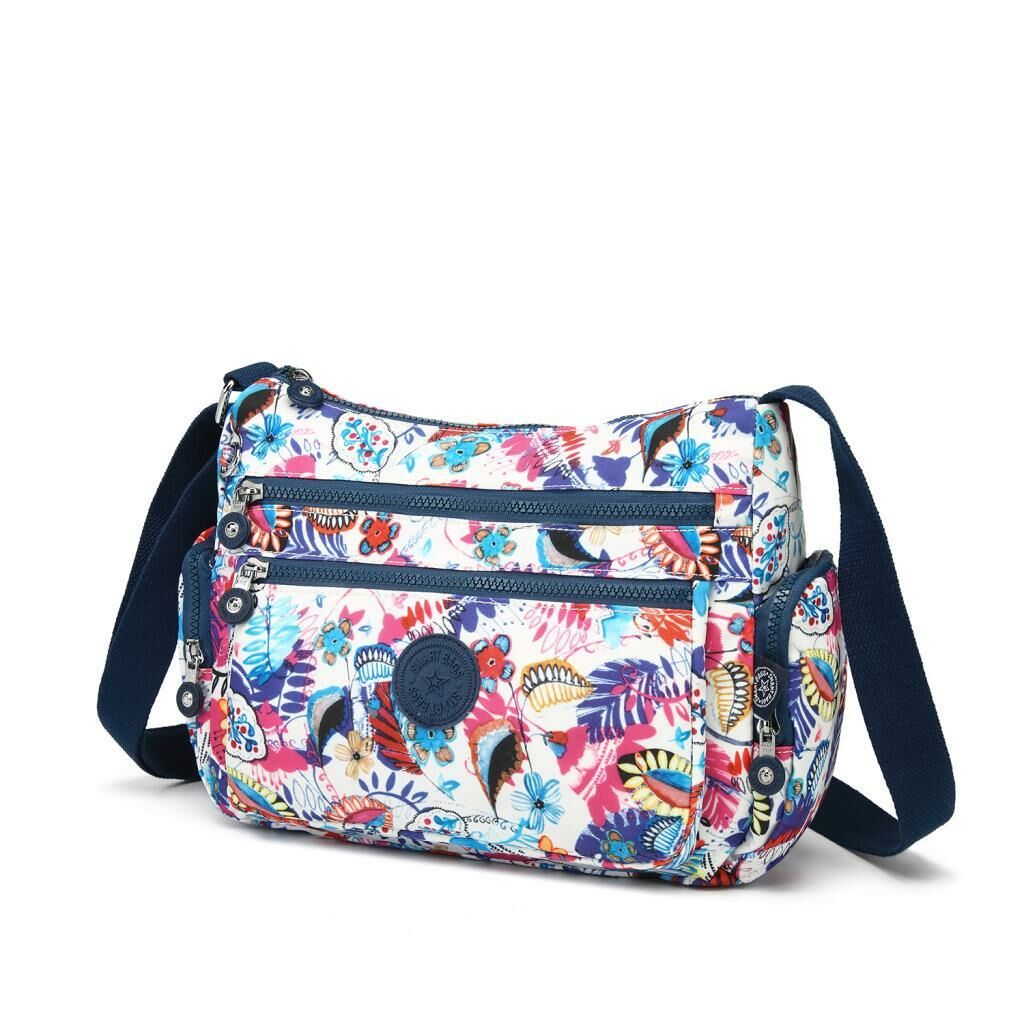1115 Krinkıl Kumaş Bayan Omuz Çantası Smart Bags Selva