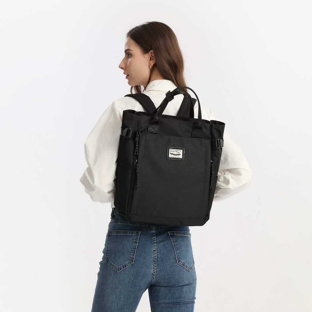 Smart Bags Sırt Çantası Okul Boyu Laptop Gözlü 3194 Hardal