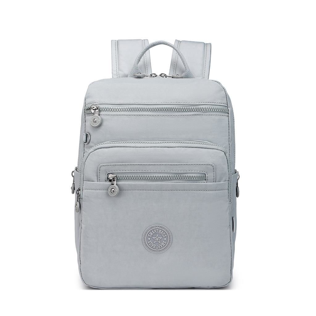 Smart Bags Krinkıl Kumaş Unisex Sırt Çantası 1207 J.Mavi
