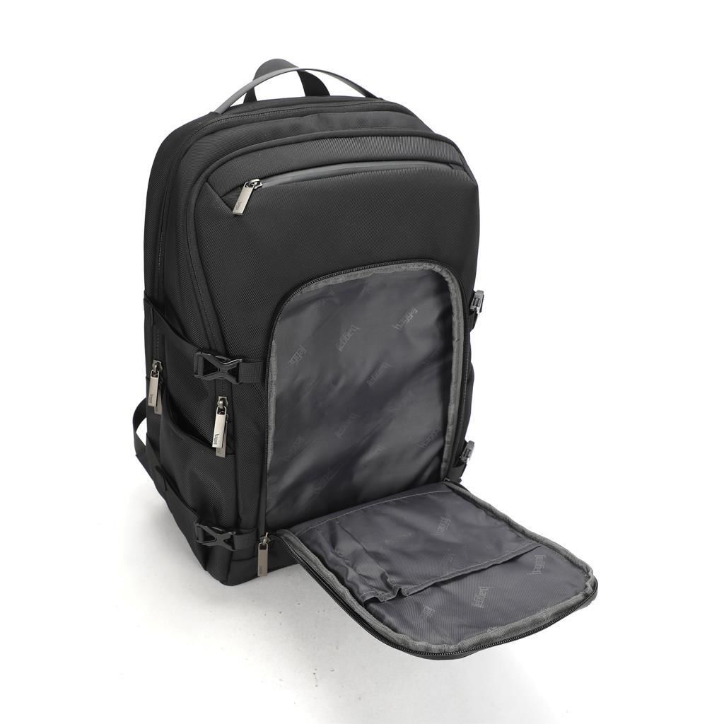 Büyük Boy Seyahat ve Laptop için Sırt Çantası Baggaj S24103 Gri