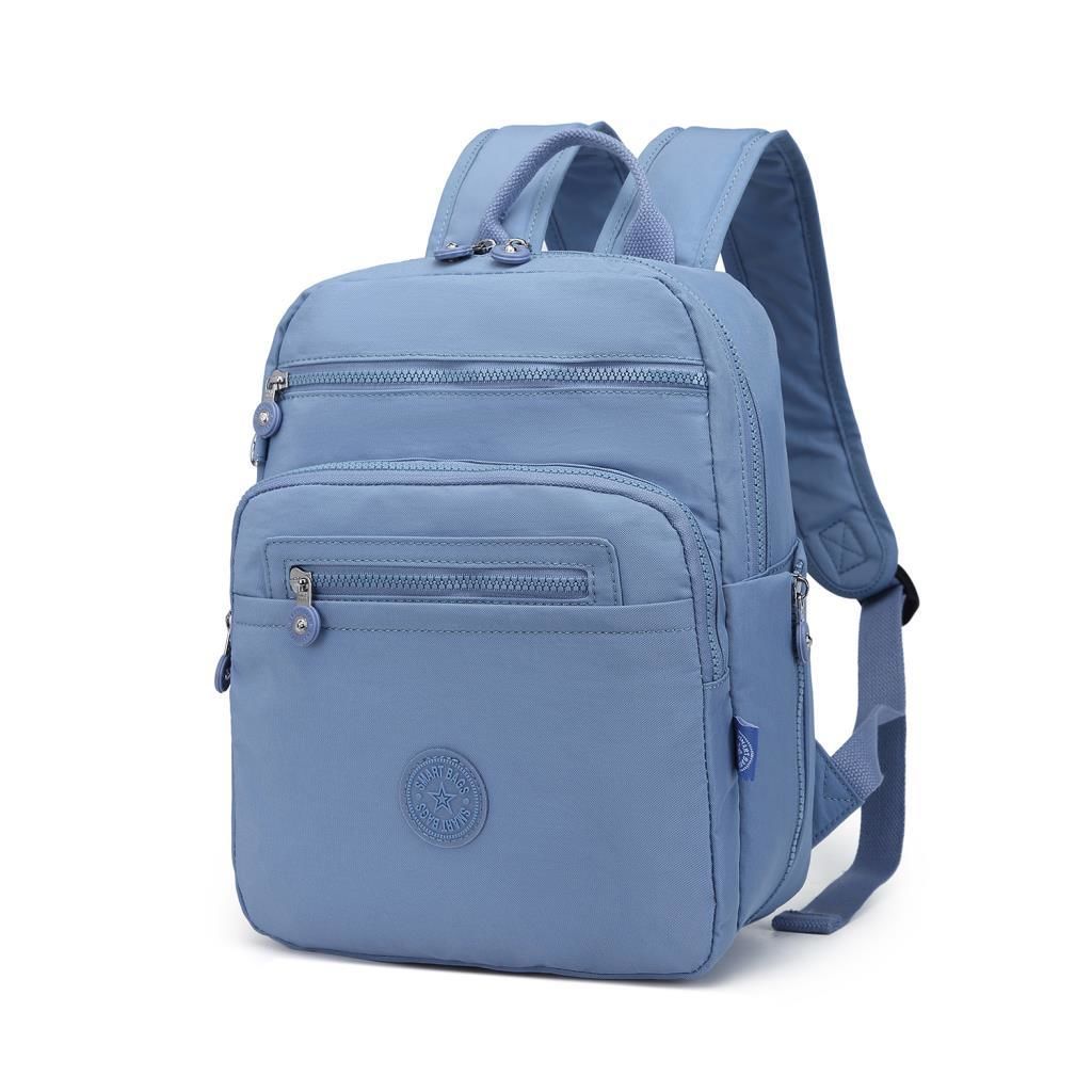 Smart Bags Krinkıl Kumaş Unisex Sırt Çantası 1207 J.Mavi