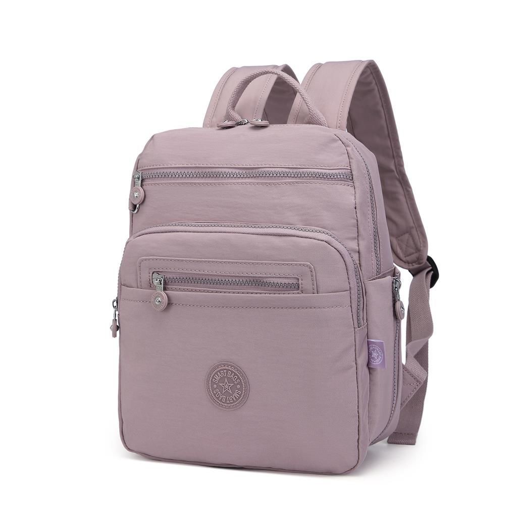 Smart Bags Krinkıl Kumaş Unisex Sırt Çantası 1207 Ten
