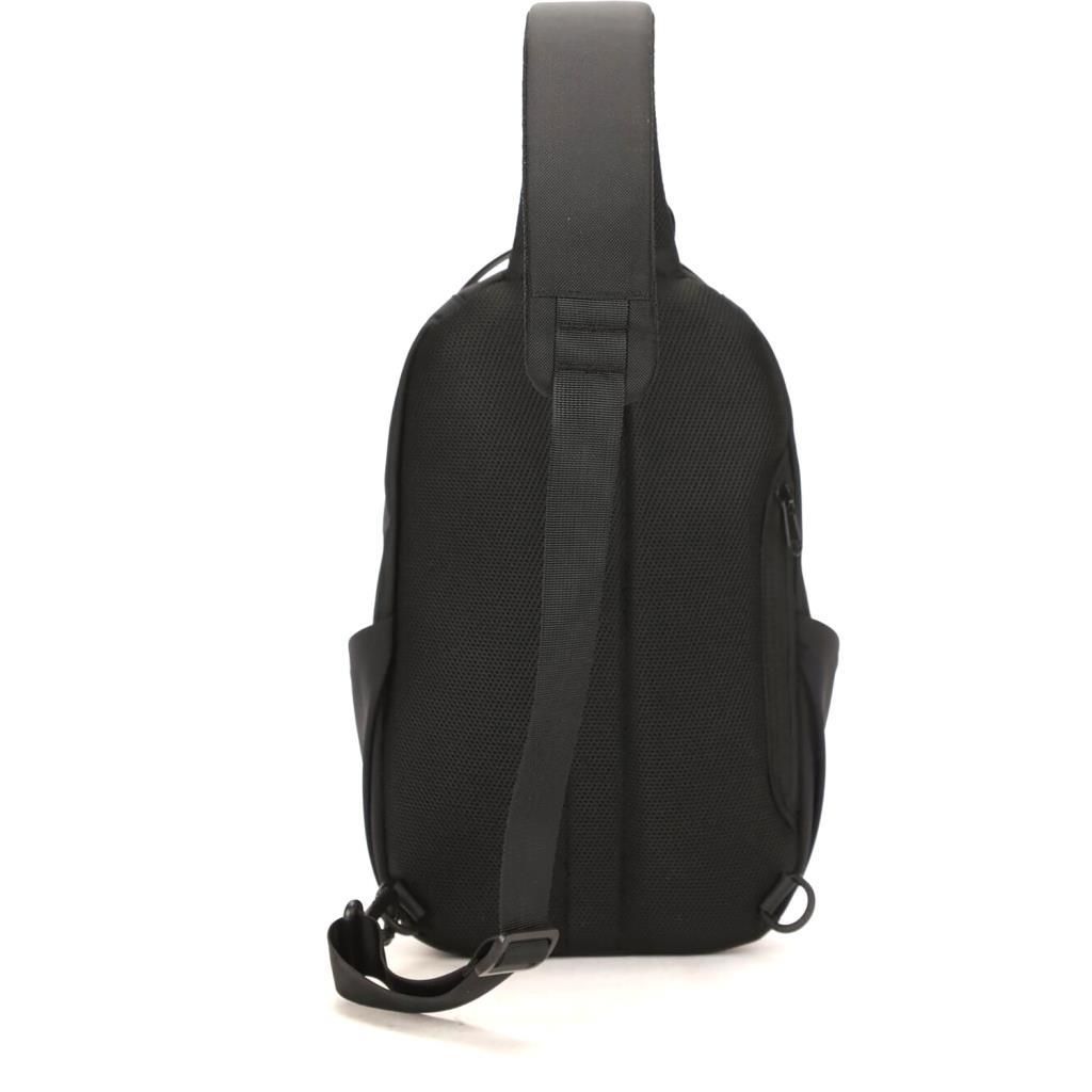 Tek Askılı Bodybag Erkek Sırt Çantası Baggaj S24108 Siyah
