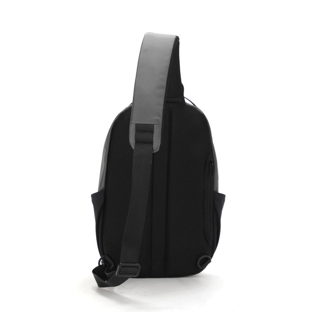 Tek Askılı Bodybag Erkek Sırt Çantası Baggaj S24108 Gri