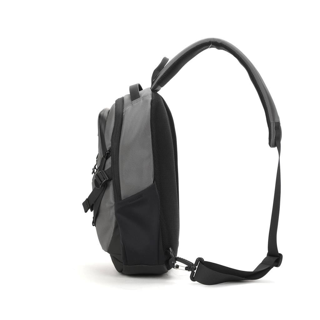 Tek Askılı Bodybag Erkek Sırt Çantası Baggaj S24108 Gri