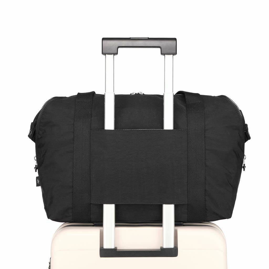 Smart Bags Dev Boy Kadın Çantası Krinkıl Kumaş 3082 Hardal