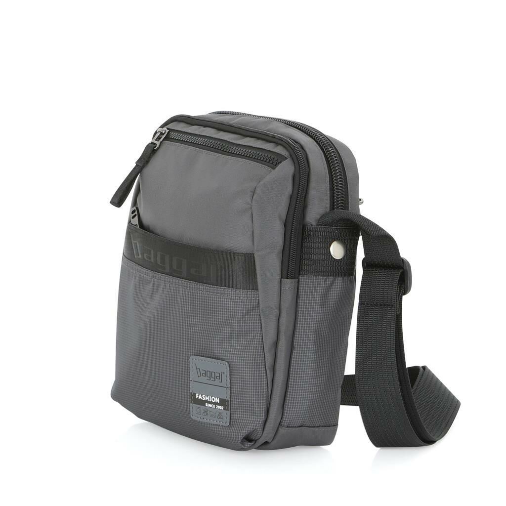 Postacı Tipi Erkek Omuz Çantası Orta Boy Baggaj CO2442 Gri