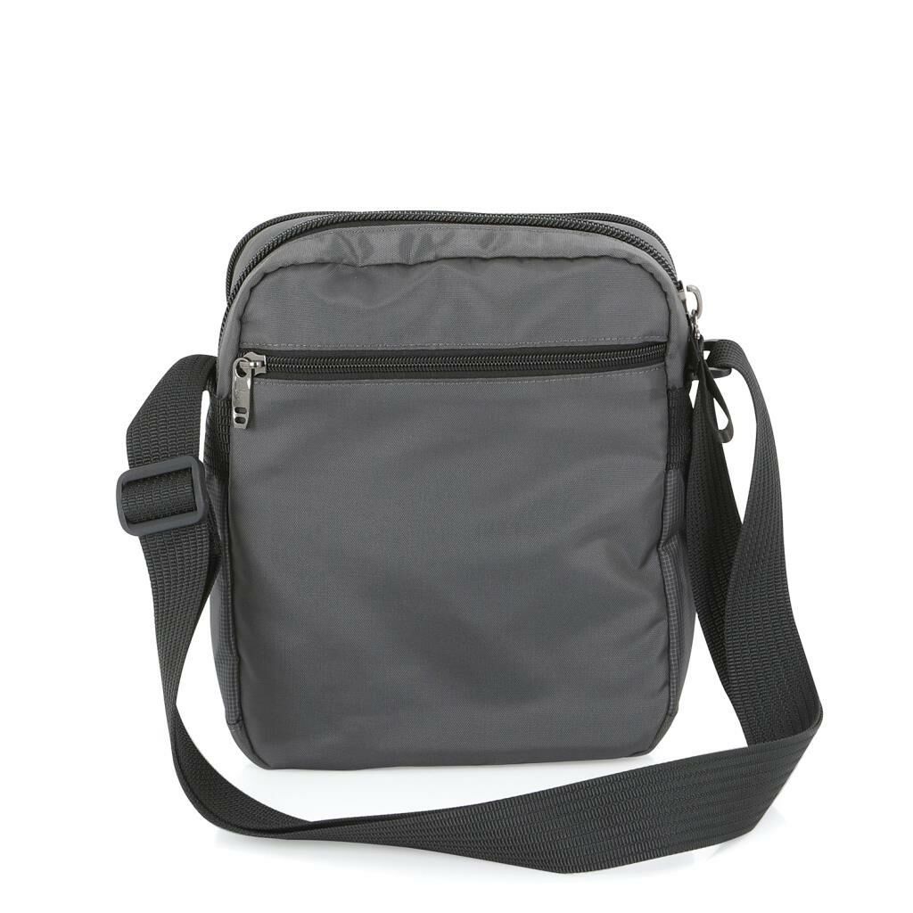 Postacı Tipi Erkek Omuz Çantası Orta Boy Baggaj CO2442 Gri