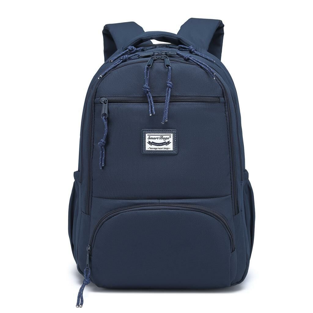 Smart Bags Sırt Çantası Okul Boyu Laptop Gözlü 3196 Lacivert