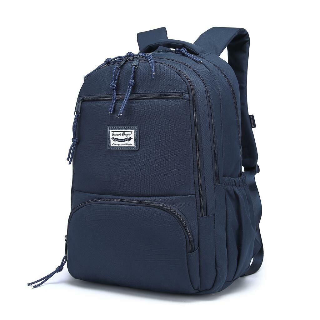 Smart Bags Sırt Çantası Okul Boyu Laptop Gözlü 3196 Lacivert