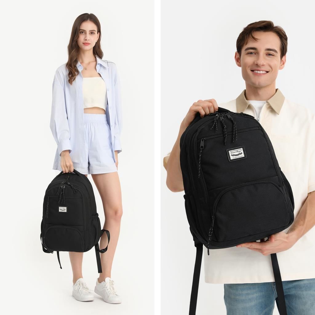 Smart Bags Sırt Çantası Okul Boyu Laptop Gözlü 3196 Lila