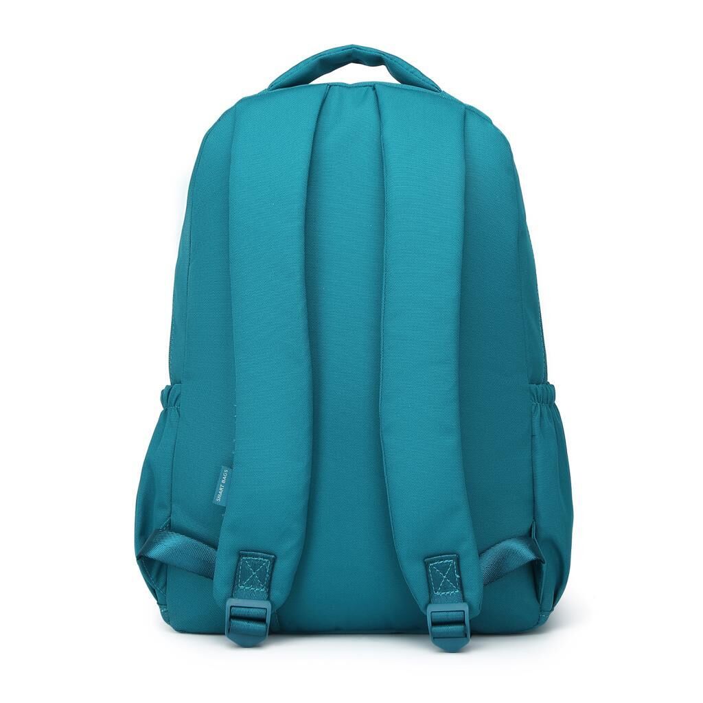 Smart Bags Sırt Çantası Okul Boyu Laptop Gözlü 3196 Petrol