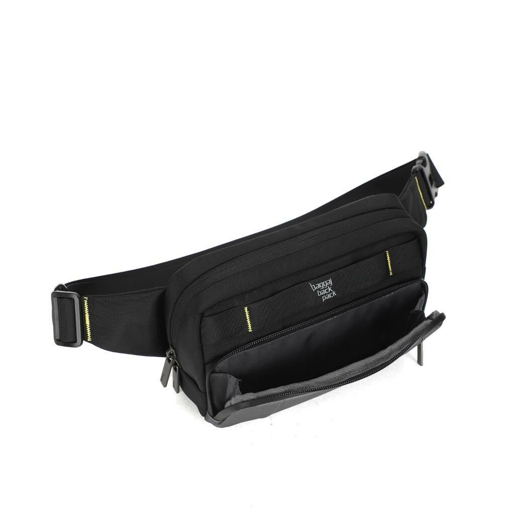 Bel Çantası Bodybag Çapraz Kullanışlı Baggaj B2447 Siyah