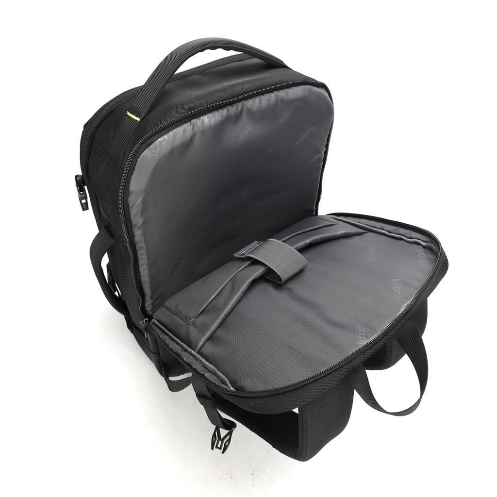 Büyük Boy Seyahat ve Laptop için Sırt Çantası Baggaj S24101 Gri