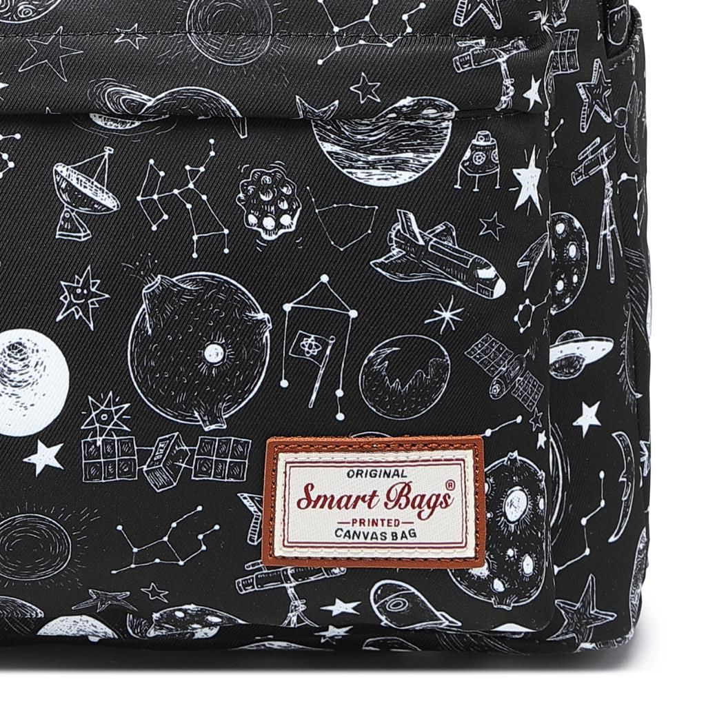 Smart Bags Printed Edition Uniseks Okul Sırt Çantası 3224 Galaksi