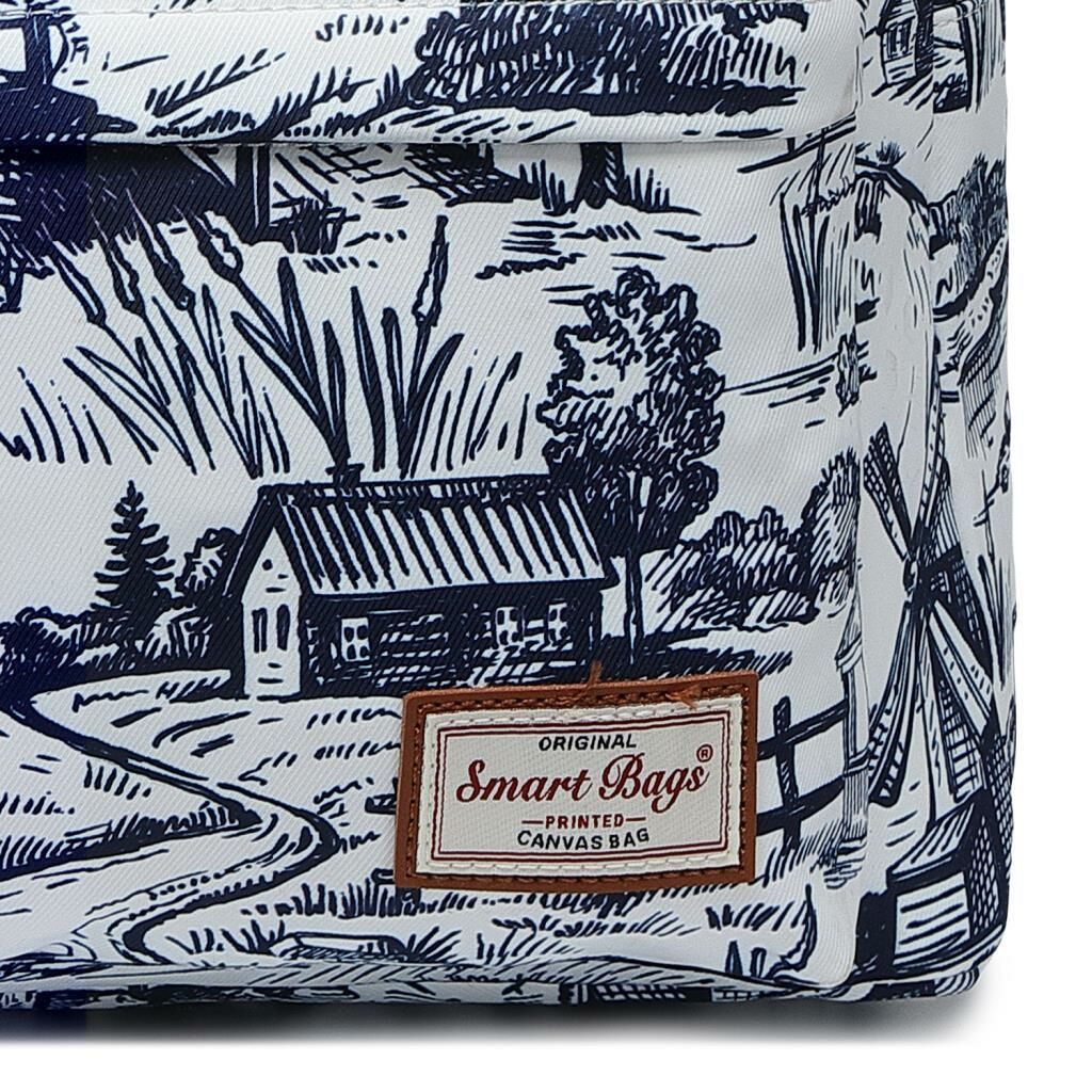 Smart Bags Printed Edition Uniseks Okul Sırt Çantası 3224 Manzara