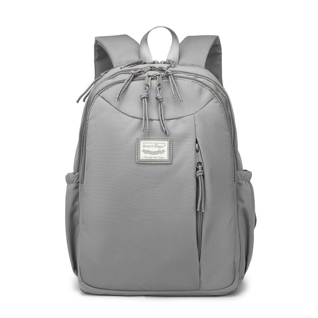 Smart Bags Sırt Çantası Okul Boyu Laptop Gözlü 3200 Vizon