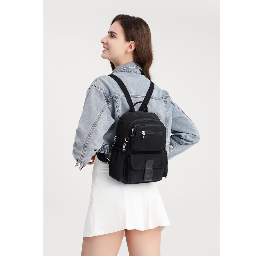 Smart Bags Kadın Sırt Çantası Küçük Boy Krinkıl Kumaş 3168