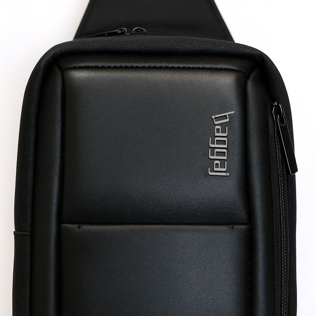 Tek Askılı Bodybag Erkek Sırt Çantası Baggaj CS24155 Siyah