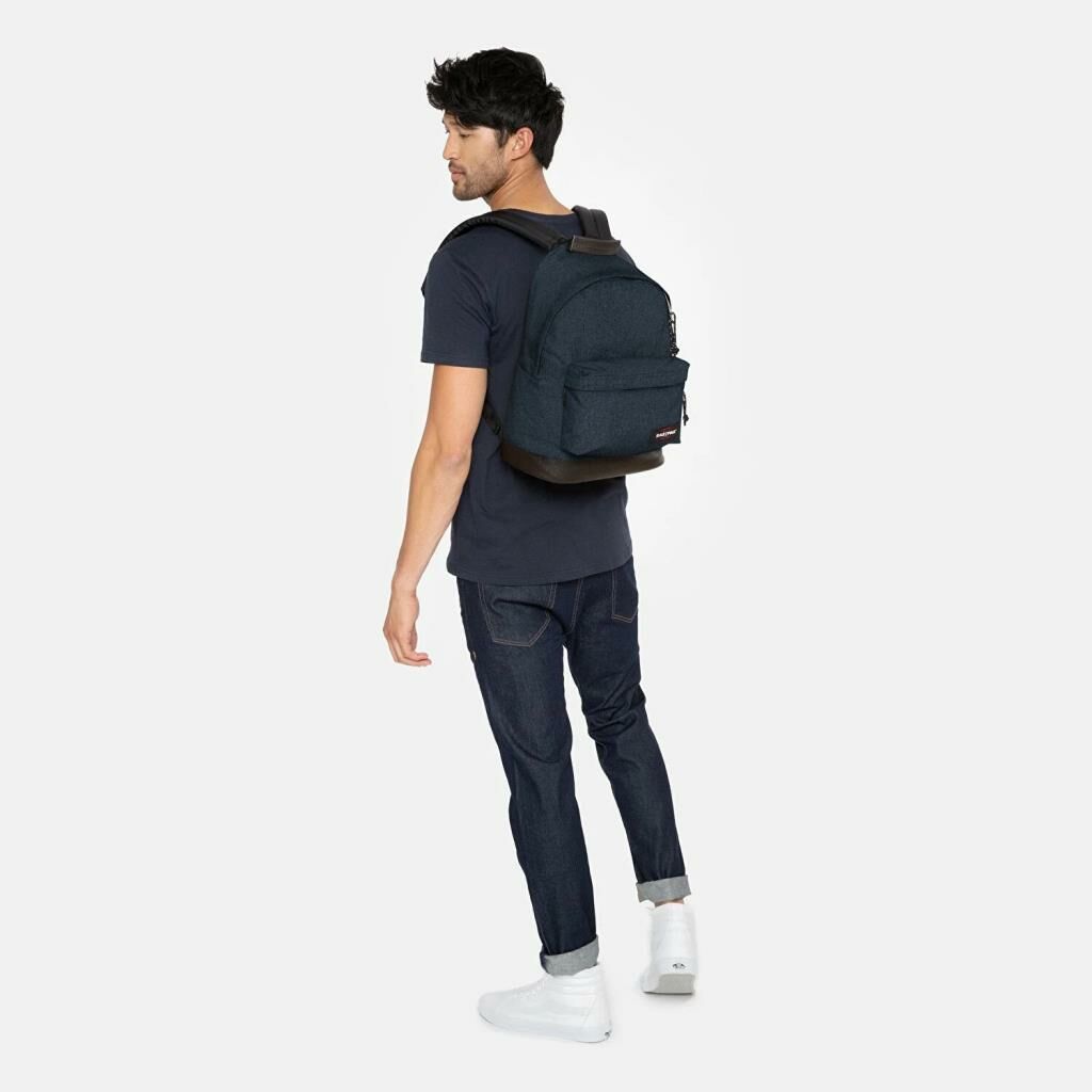 Eastpak Sırt Çantası Wyoming Altı Derili Triple Denim EK81126W