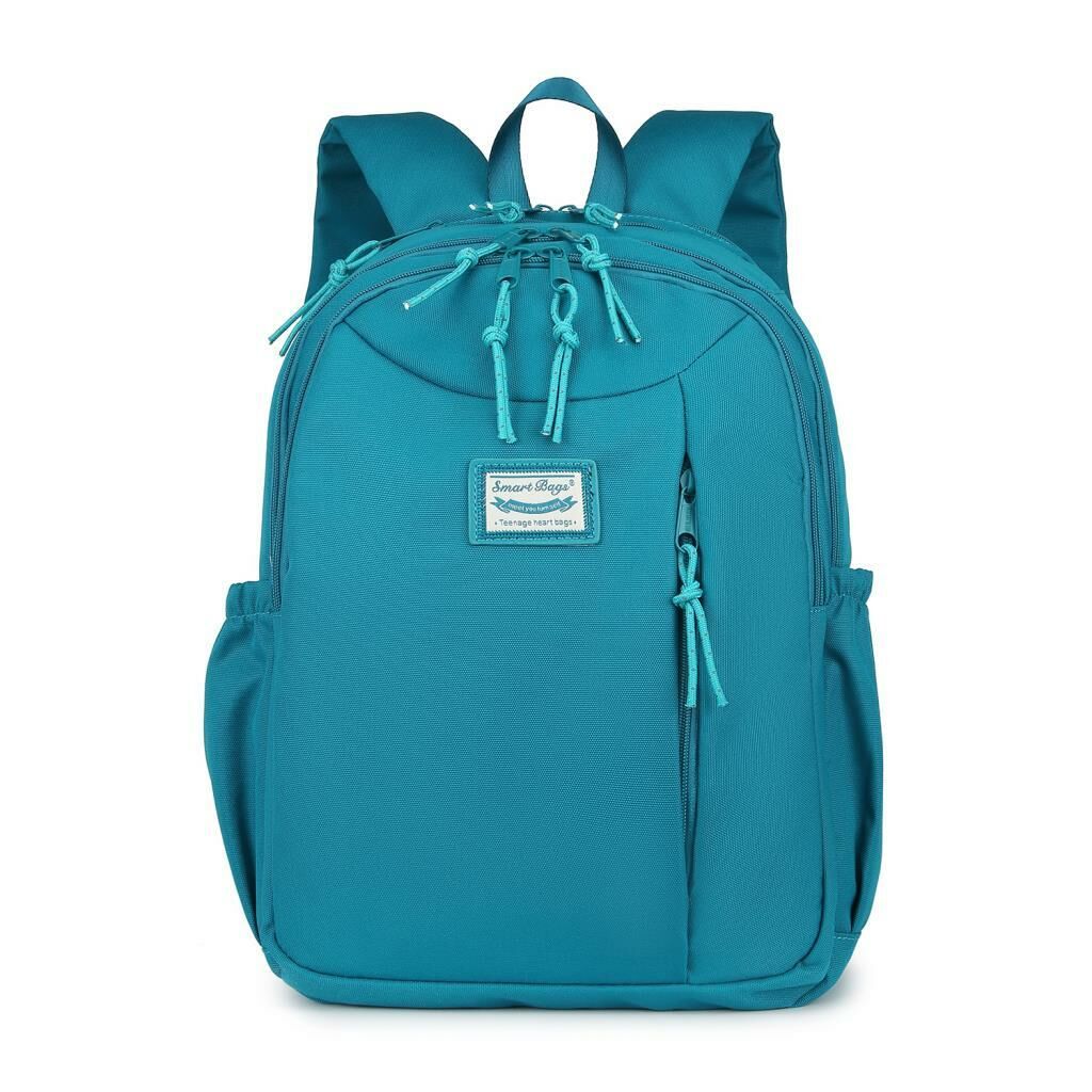 Smart Bags Sırt Çantası Okul Boyu Laptop Gözlü 3200 Petrol