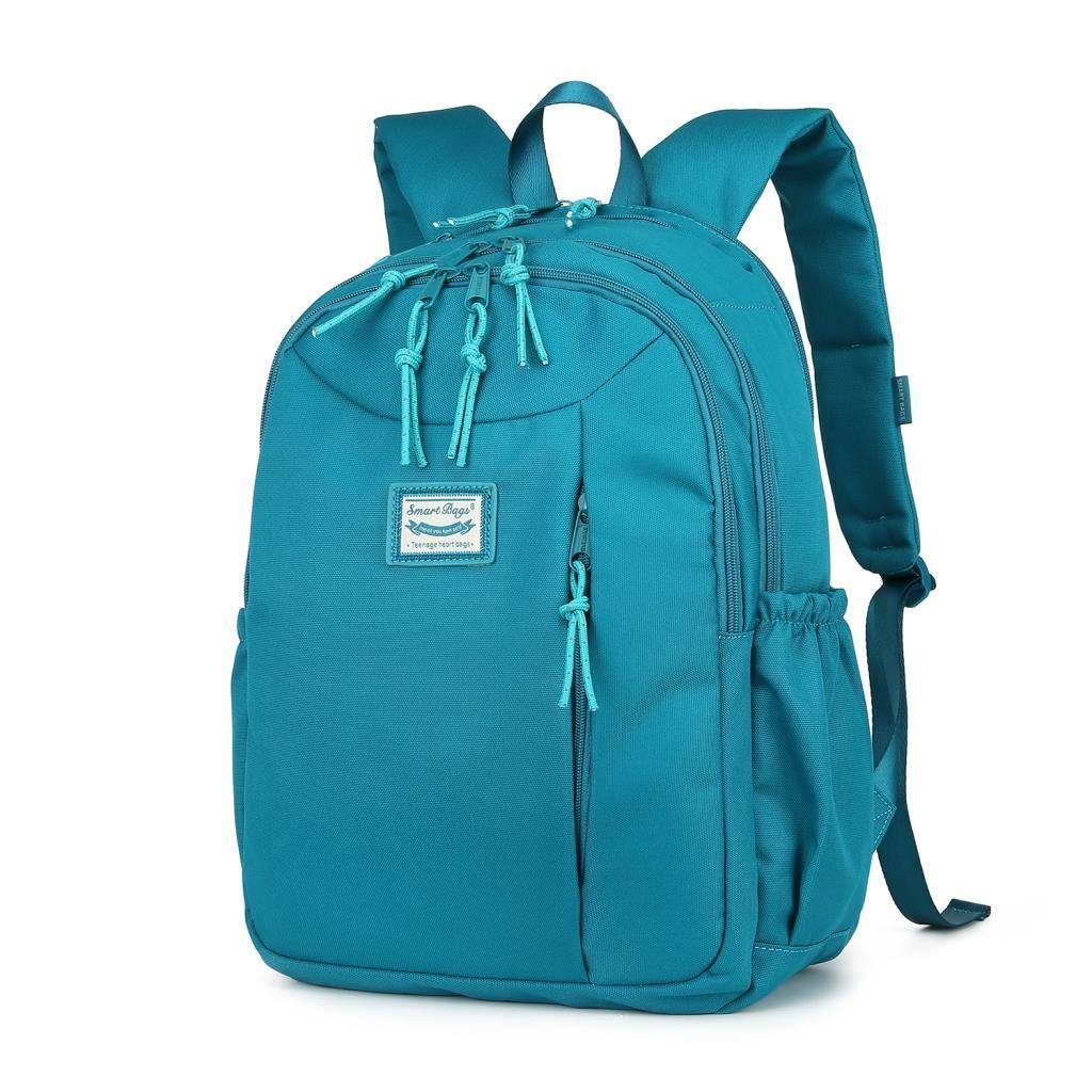 Smart Bags Sırt Çantası Okul Boyu Laptop Gözlü 3200 Petrol