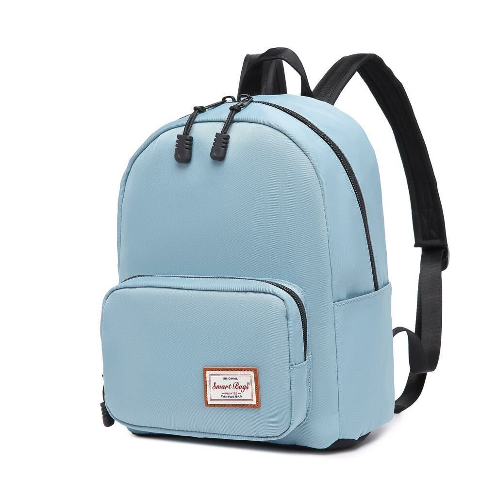 Smart Bags Küçük Boy Printed Edition Uniseks Sırt Çantası 3225 Buz Mavi