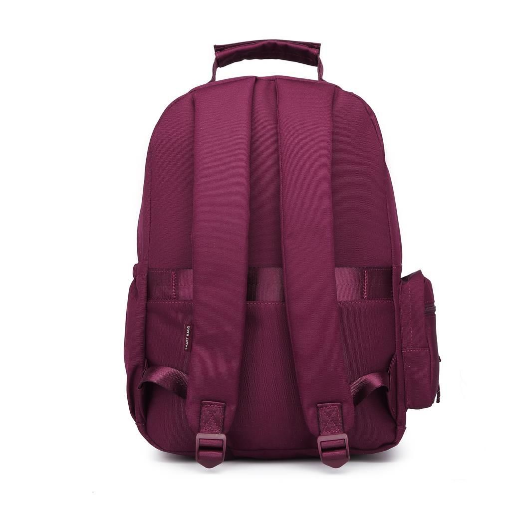 Smart Bags Sırt Çantası Okul Boyu Laptop Gözlü 3205 Bordo