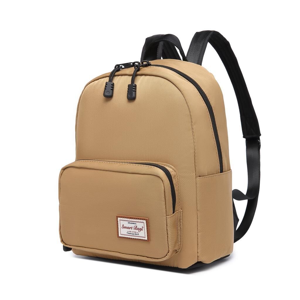 Smart Bags Küçük Boy Printed Edition Uniseks Sırt Çantası 3225 Taba