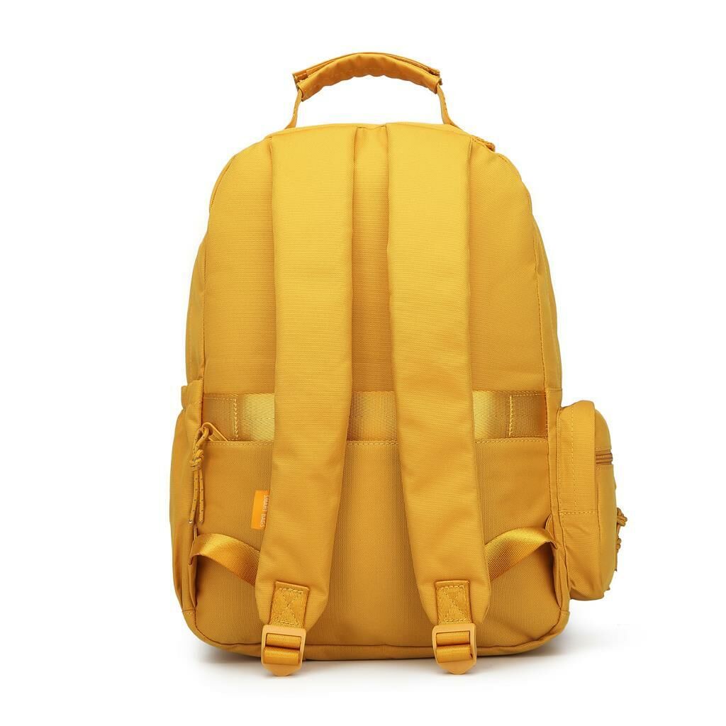 Smart Bags Sırt Çantası Okul Boyu Laptop Gözlü 3205 Hardal