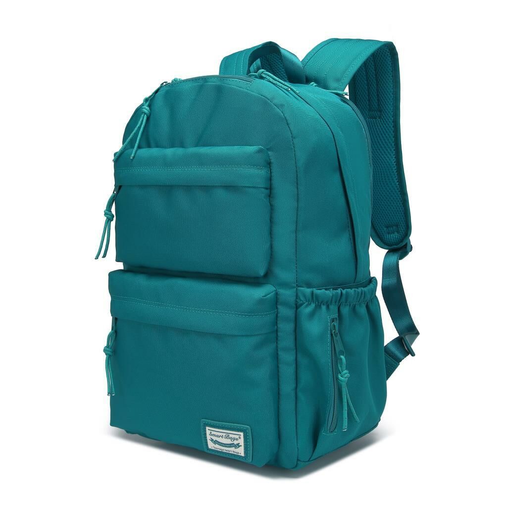 Smart Bags Sırt Çantası Okul Boyu Laptop Gözlü 3154 Petrol