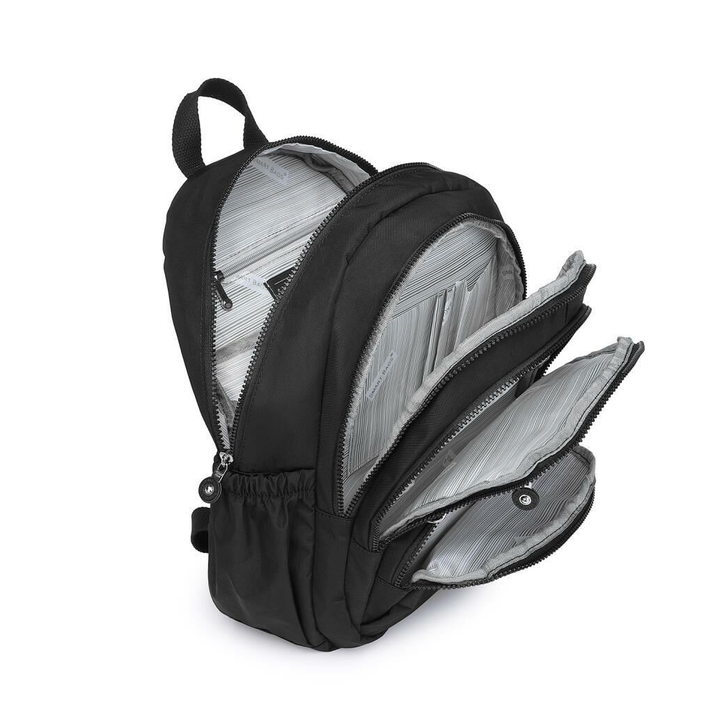 Orta Boy Kadın Sırt Çantası Smart Bags Krinkıl Kumaş 3223 Laci