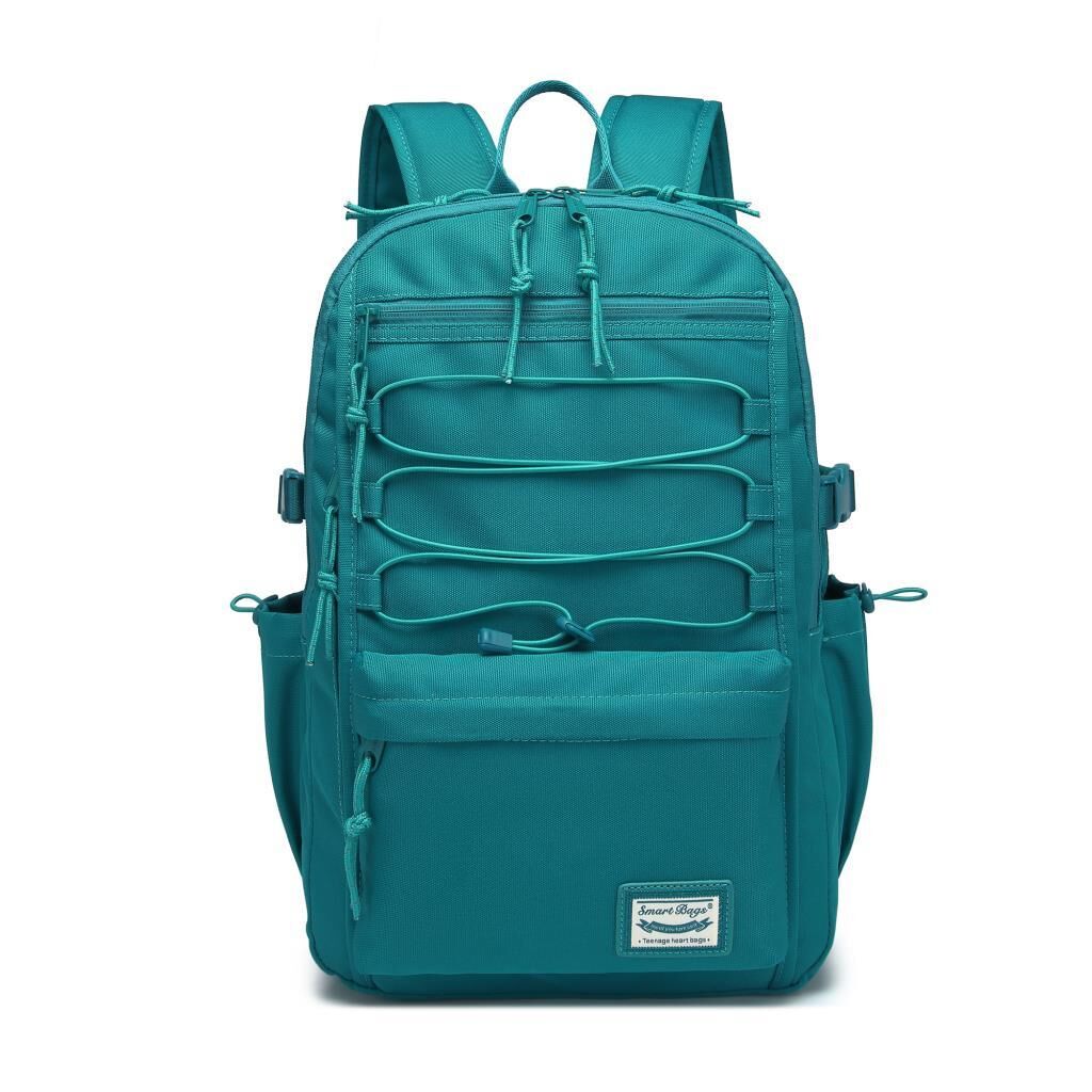 Smart Bags Sırt Çantası Okul Boyu Laptop Gözlü 3156 Petrol