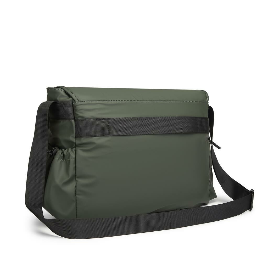 Gumi Kumaş Smart Bags Uniseks Postacı Çantası 8763 29 Koyu Yeşil